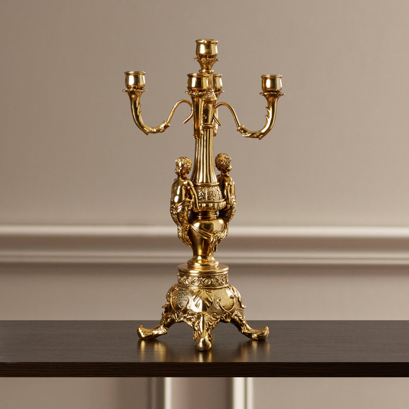 Design Toscano Grande Chateau Plastic Candelabra & Reviews Wayfair